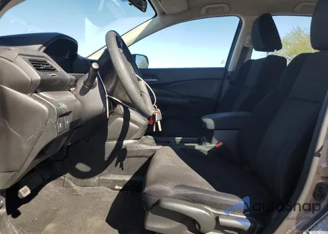 2015 Honda Cr-V Lx из США, поврежденный, VIN 5J6RM4H32FL067282